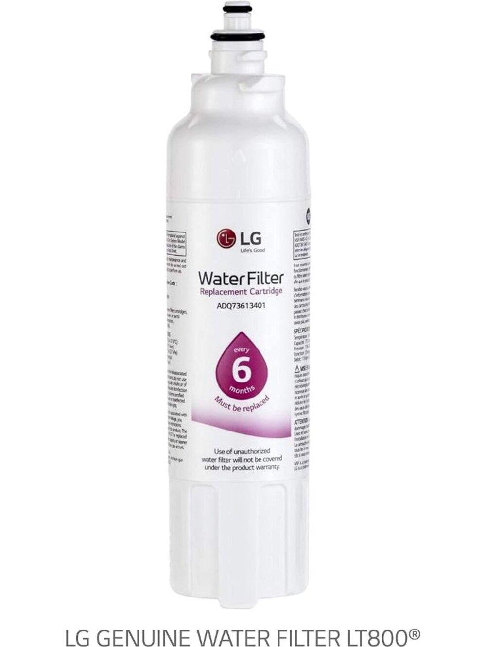 LG Refrigerator Filter NSF42/53 Replaces‎ ADQ73613401 ADQ73613408 ADQ75795104